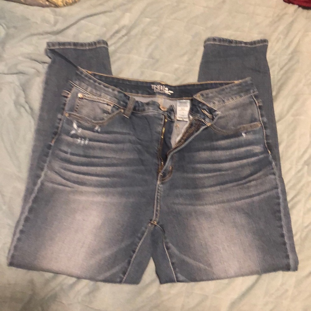 Plus Size High Rise Skinny Jeans